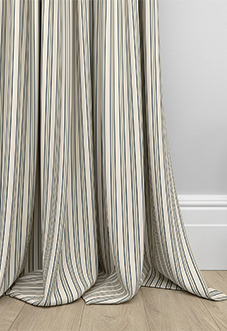 The British Stripe Co. Mary, Polzeath No.1 - Made to Measure Curtains